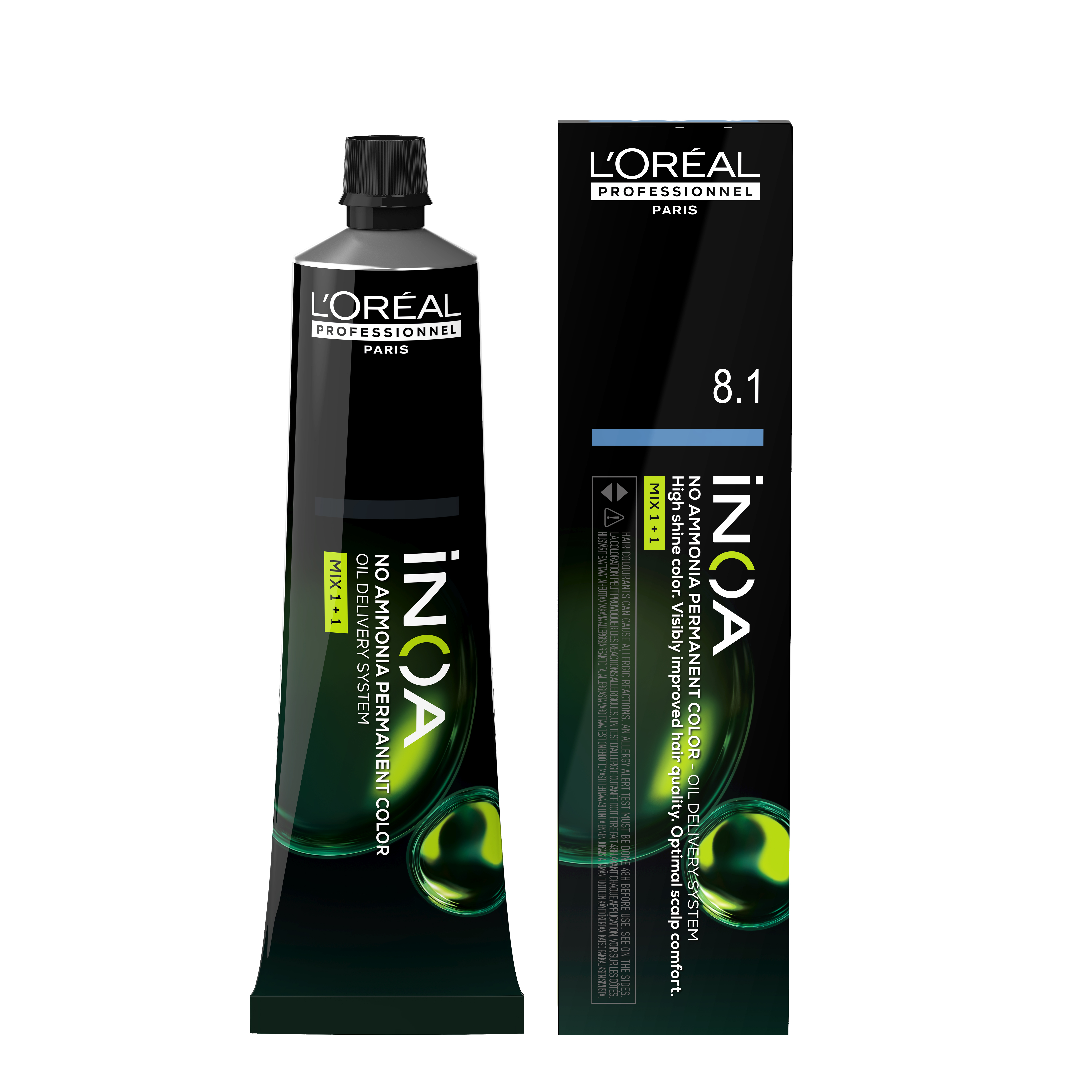 *Jusqu'à 70 % de cheveux blancs, utilisez n'importe quelle nuance. 70 à 100 % de cheveux blancs utilisez la moitié de la base correspondante